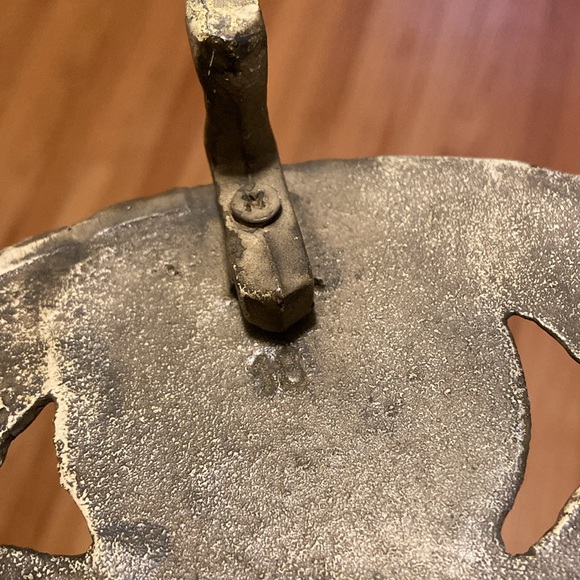 🍐 Vintage brass pear trivet - Picture 9 of 9